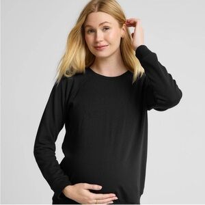 Beyond Yoga Raglan Sleeve Maternity Sweatshirt
